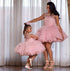 Mom and Daughter Matching Pink Perfect Dress Little Palace Store